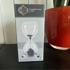 $10 SALE Magnetic Sand Timer NIB Gift Idea Stocking Stuffer Filler Office Fidget